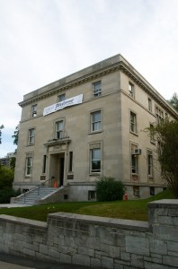 This is Thomson House, the grad students' building